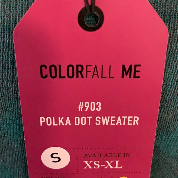Polka Dot Sweater - Picture 6 of 7
